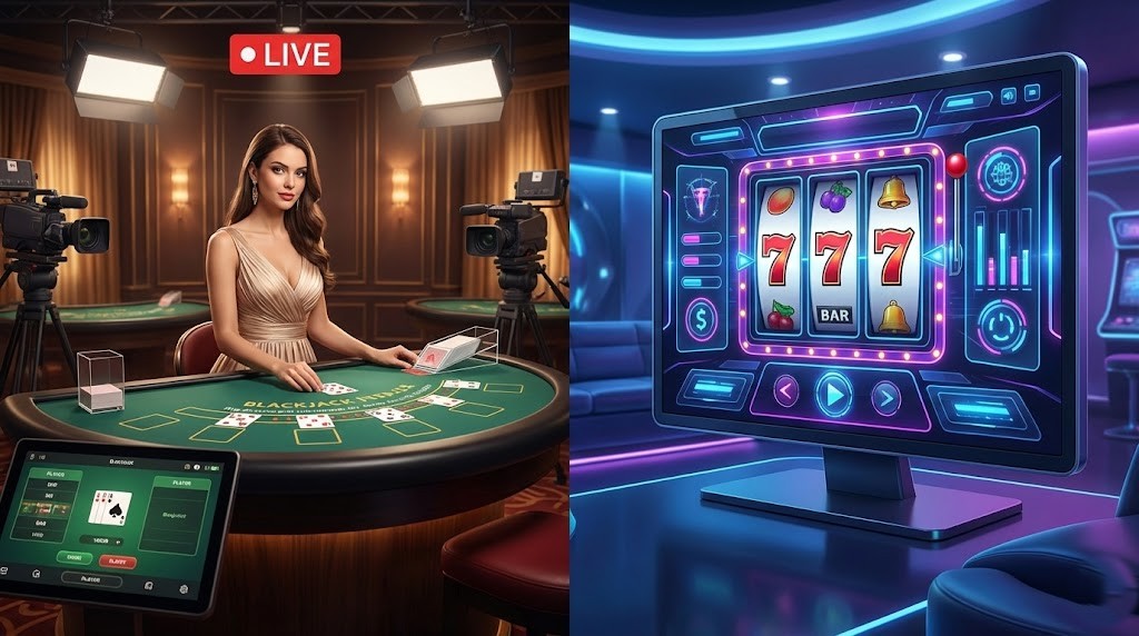 Live Casino Online dan Perbedaannya dengan Casino Biasa